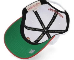 Adjustable-Mitchell & Ness Seattle Supersonics Team 2 Tone 2.0 Pro /Red Adjustable - White