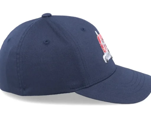 Motor-Kiddo Cap Semi Truck Navy Blue Flexfit -