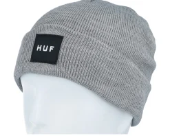 Outlet HUF Set Box Beanie Heather Cuff - Grey