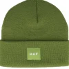 Fashion HUF Set Box Beanie Pesto Cuff -
