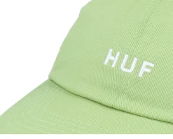 Dad Cap-HUF Set Og Cv 6 Panel Hat Pistachio Dad Cap - Green