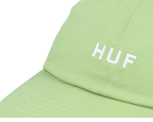Dad Cap-HUF Set Og Cv 6 Panel Hat Pistachio Dad Cap - Green