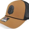 Trucker-Iconic Set Sail Anchor 112fpr Split Caramel/Black/Black A-Frame Trucker -