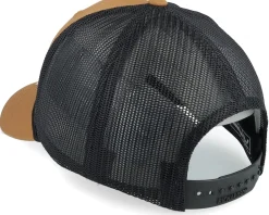 Trucker-Iconic Set Sail Anchor 112fpr Split Caramel/Black/Black A-Frame Trucker -