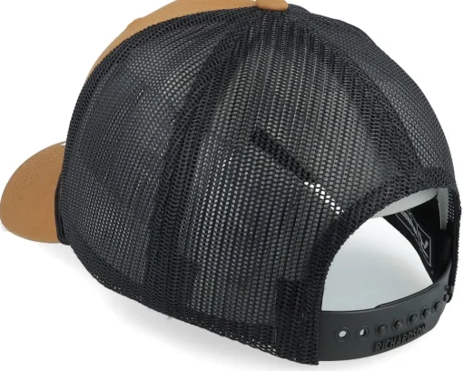 Trucker-Iconic Set Sail Anchor 112fpr Split Caramel/Black/Black A-Frame Trucker -