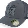 Trucker-Yu-Gi-Oh! Seto Kaiba Engraved Trucker - Yu-Gi-Oh Grey