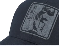 Flexfit-Yu-Gi-Oh! Seto Kaiba Grey Engraved Flexfit - Yu-Gi-Oh Black
