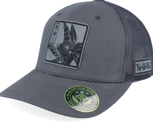 Trucker-Yu-Gi-Oh! Seto Kaiba Engraved Trucker - Yu-Gi-Oh Grey