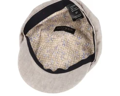 Flat Caps-Mayser Seven Leinen Beige-gem Flat Cap -