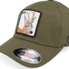 Flexfit-Hunter Sexa Rådjur Bock Wooly Combed Olive Flexfit -