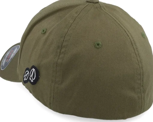 Flexfit-Hunter Sexa Rådjur Bock Wooly Combed Olive Flexfit -