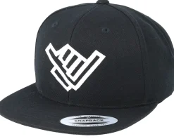 Snapback-Xaka Shaka Hand Black/White Snapback -