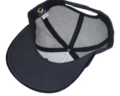 Trucker-Calza Pennello Shark Big Patch Velvet Trucker - Black