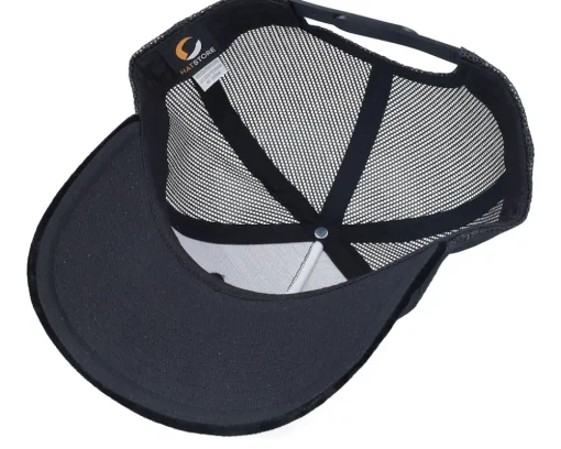 Trucker-Calza Pennello Shark Big Patch Velvet Trucker - Black