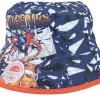 Buckets-Mitchell & Ness Shattered Big Face Navy Bucket - Blue