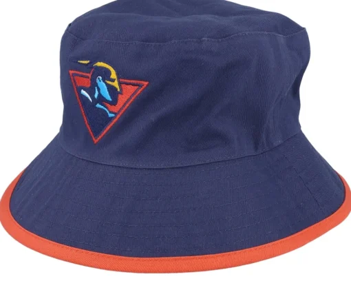 Buckets-Mitchell & Ness Shattered Big Face Navy Bucket - Blue