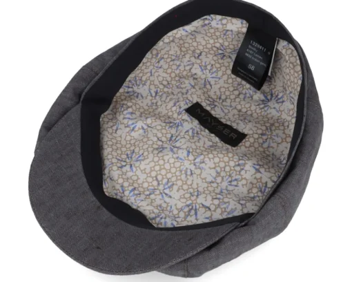 Hot Mayser Shelby Linen Brown Flat Cap -