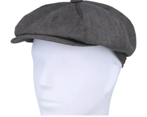 Hot Mayser Shelby Linen Brown Flat Cap -