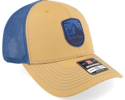 Best Wild Spirit Shield Peak 112 Split Biscuit/True Blue Trucker - Beige