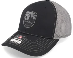 Outlet Wild Spirit Shield Peak 112 Split /Charcoal Trucker - Black