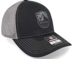 Outlet Wild Spirit Shield Peak 112 Split /Charcoal Trucker - Black