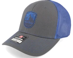 Clearance Wild Spirit Shield Peak 112 Split Charcoal/Royal Trucker - Grey