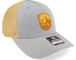 Discount Wild Spirit Shield Peak 112fp Split Heather /Amber Gold - Grey