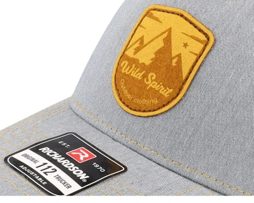 Discount Wild Spirit Shield Peak 112fp Split Heather /Amber Gold - Grey