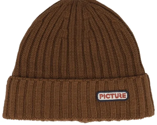 Clearance Picture Ship Beanie Bison Cuff - Brown