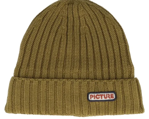 Clearance Picture Ship Beanie Bison Cuff - Brown