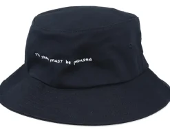 Buckets-Fair Show Must Be Paused Black Bucket -