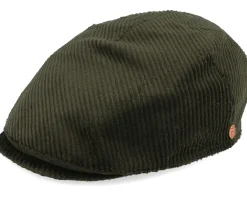 Outlet Mayser Sidney Corduroy Loden Flat Cap -