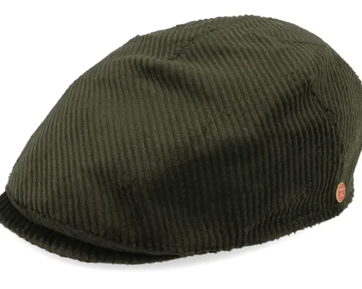 Outlet Mayser Sidney Corduroy Loden Flat Cap -