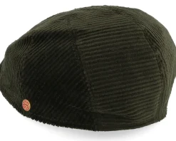 Outlet Mayser Sidney Corduroy Loden Flat Cap -