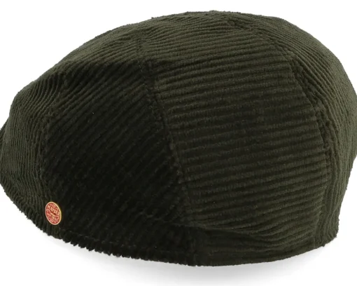 Outlet Mayser Sidney Corduroy Loden Flat Cap -