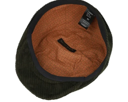 Outlet Mayser Sidney Corduroy Loden Flat Cap -