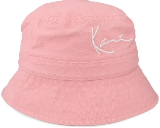 Fashion Karl Kani Signature Washed Zip Hat Rose Bucket -