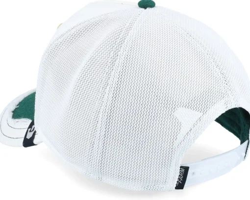 Trucker-Goorin Bros. Silky Cow Silky Roots White A-Frame Trucker -