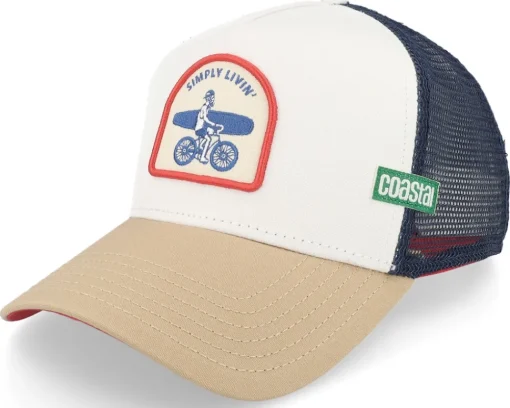 Trucker-Coastal Simply Livin White Trucker -