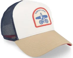 Trucker-Coastal Simply Livin White Trucker -