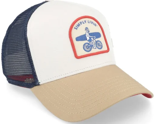 Trucker-Coastal Simply Livin White Trucker -