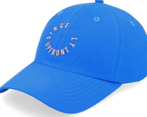 Dad Cap-Upfront Sincerely Baseball Blue/Khaki Dad Cap -