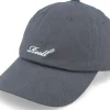 Dad Cap-Reell Single Script Dark Grey Dad Cap -