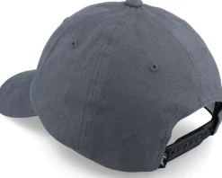 Dad Cap-Reell Single Script Dark Grey Dad Cap -