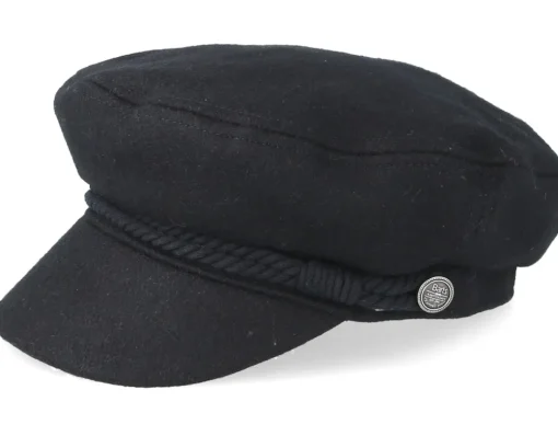 Vega-Barts Skipper Black Flat Cap -