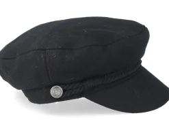 Vega-Barts Skipper Black Flat Cap -