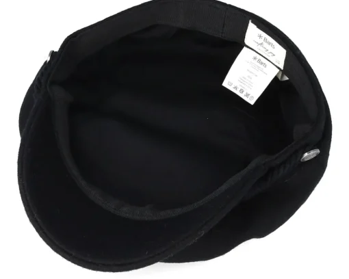 Vega-Barts Skipper Black Flat Cap -