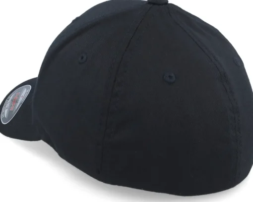Flexfit-Kränkt! Skit På Dig Patch Flexfit Wooly Combed - Black