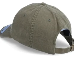 Dad Cap-Skillfish Skitfiske Ripped Olive Dad Cap -
