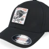 Hot Born To Ride Skull & Pistons Patch Black Flexfit -